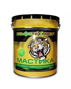 Мастика битумная гидроизоляционная АльфаТехМаст 1
