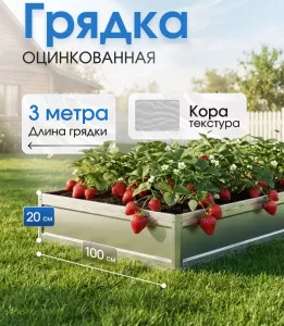 грядка 3 м